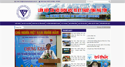 Desktop Screenshot of lienhiephoiphuyen.com.vn