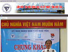 Tablet Screenshot of lienhiephoiphuyen.com.vn